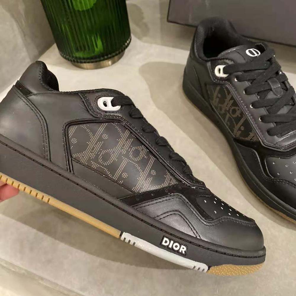 Dior Men World Tour B27 Low-Top Sneaker-Black - image 8