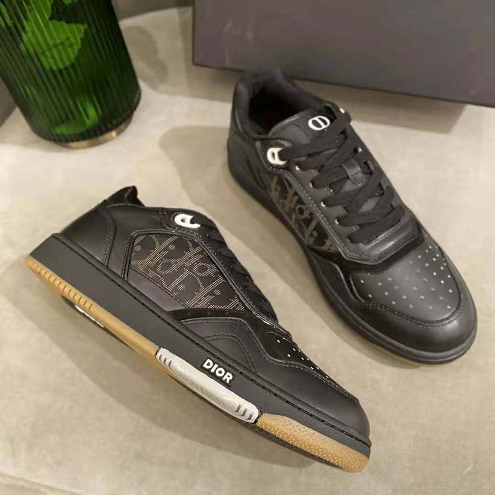 Dior Men World Tour B27 Low-Top Sneaker-Black - image 5