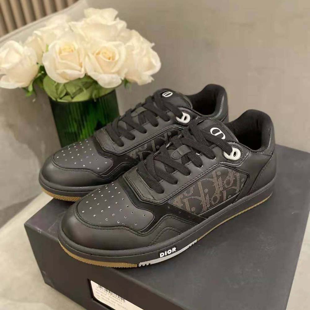 Dior Men World Tour B27 Low-Top Sneaker-Black - image 4