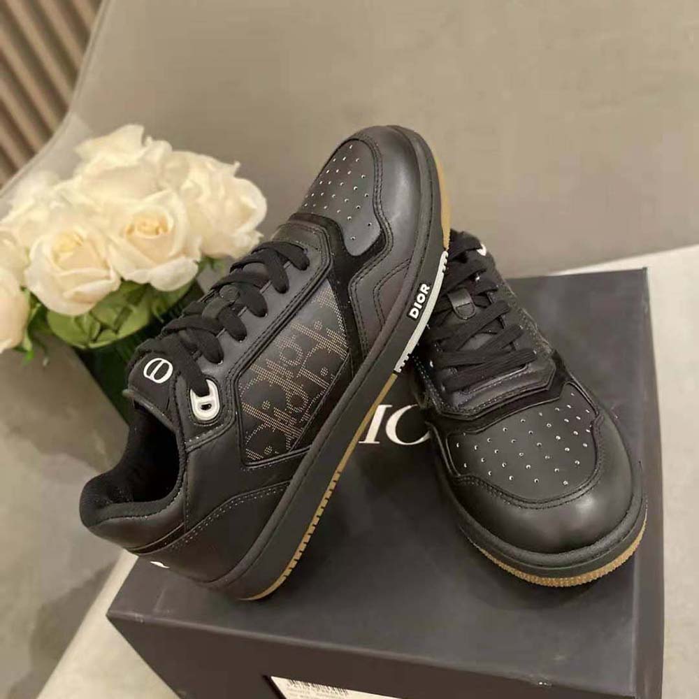 Dior Men World Tour B27 Low-Top Sneaker-Black - image 6