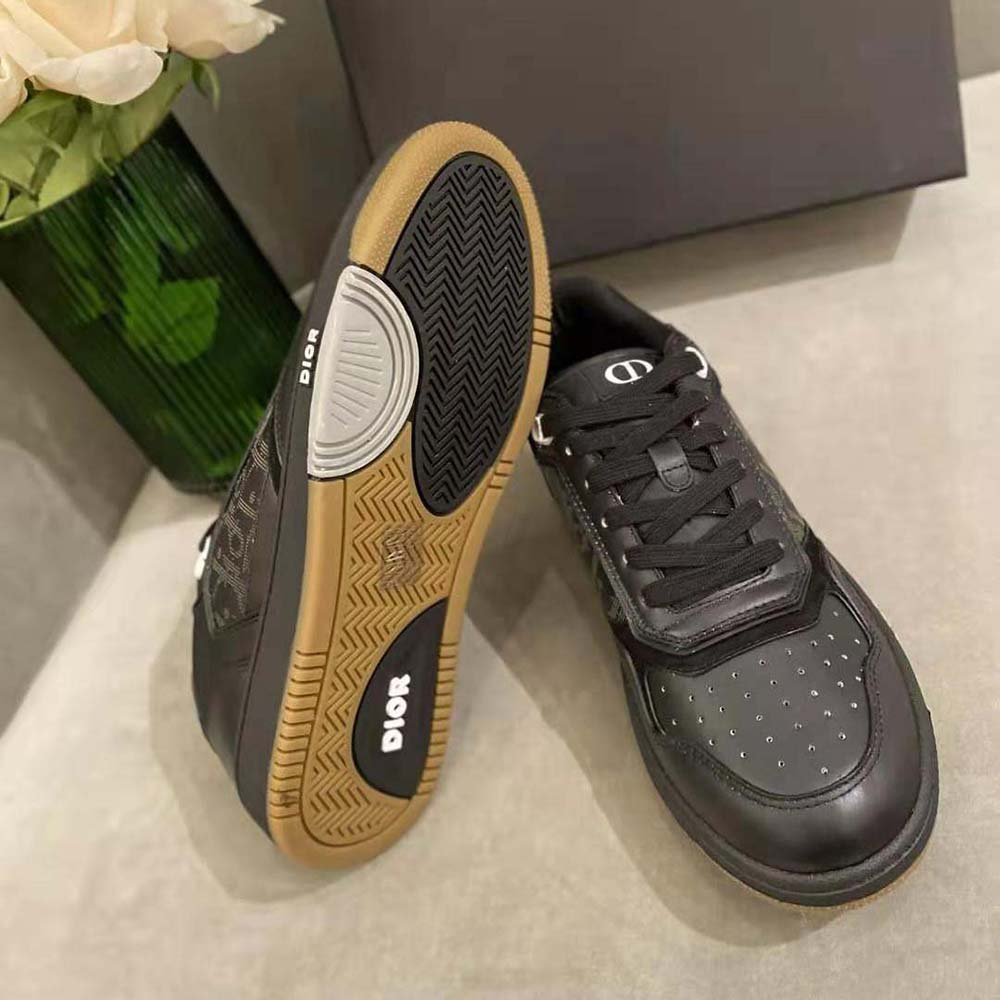 Dior Men World Tour B27 Low-Top Sneaker-Black - image 7