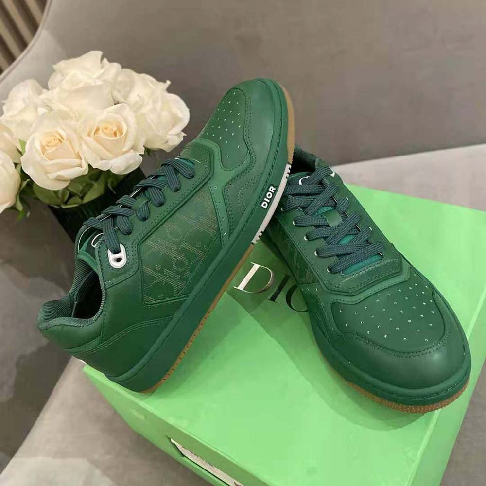 Dior Men World Tour B27 Low-Top Sneaker-Green - image 7