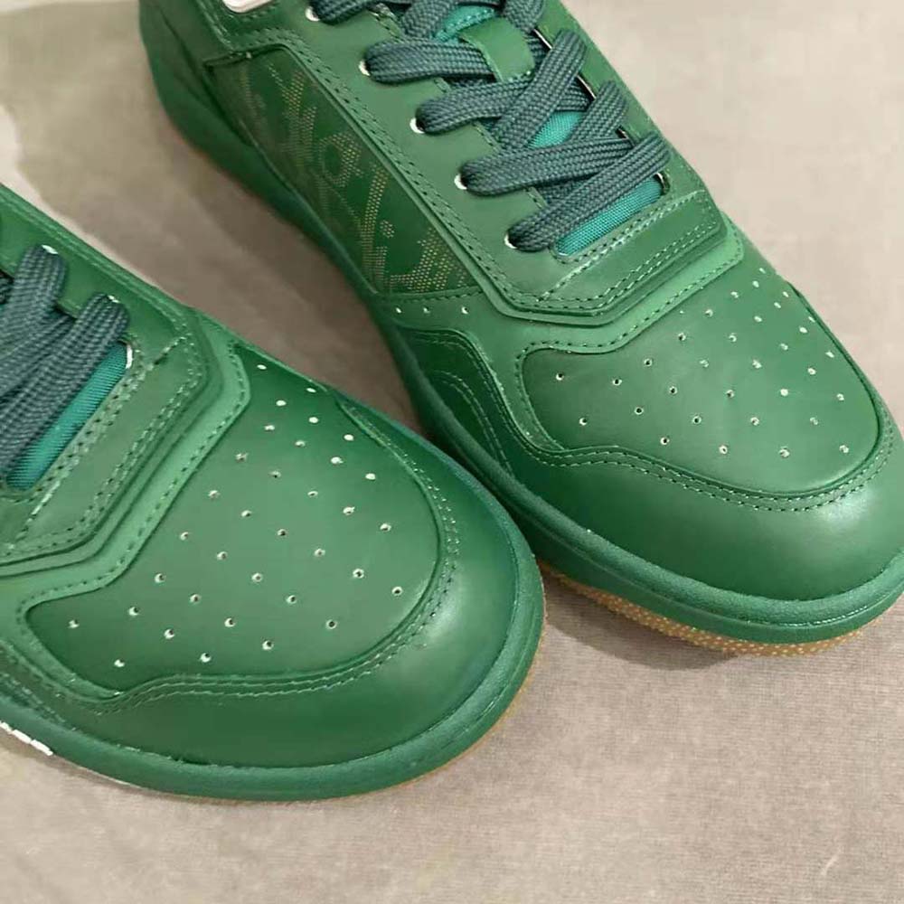 Dior Men World Tour B27 Low-Top Sneaker-Green - image 10