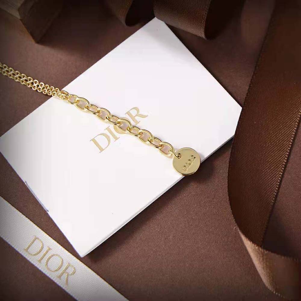 Dior Women Dioramour Bracelet Gold-Finish Metal and Red Lacquer - image 7