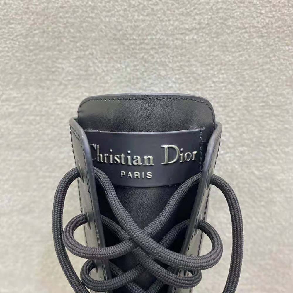 Dior Women Dioriron ankle Boot Black Rubber and Calfskin - image 8
