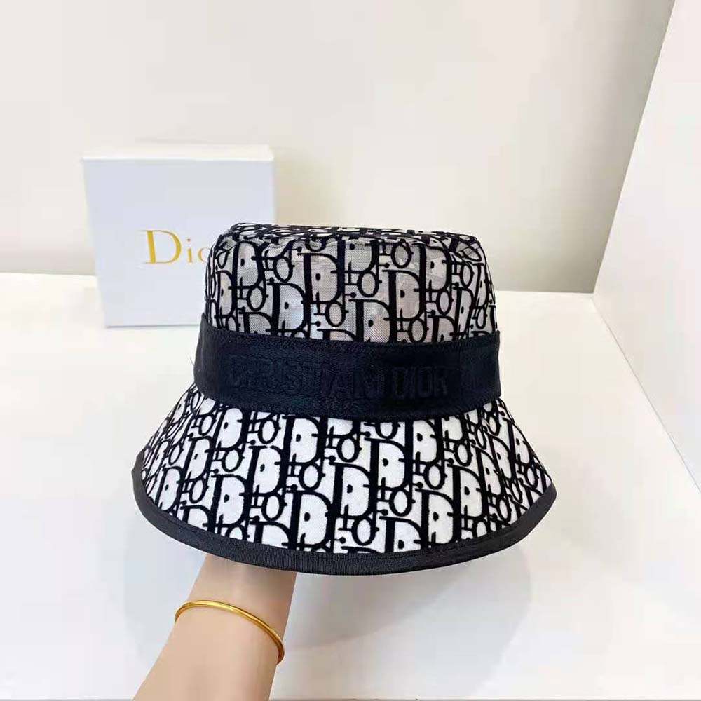 Dior Women French Small Brim Bucket Hat - image 4