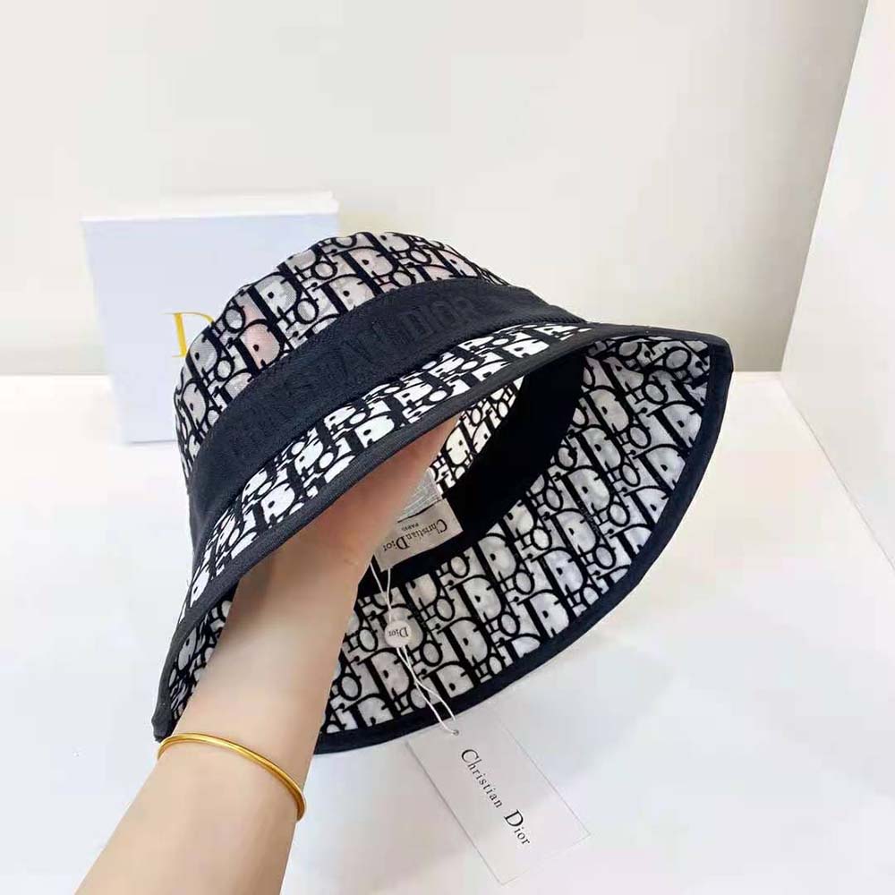 Dior Women French Small Brim Bucket Hat - image 6