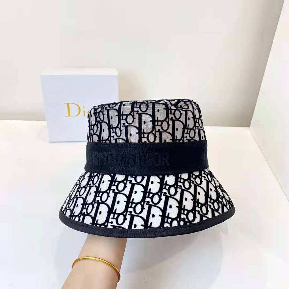 Dior Women French Small Brim Bucket Hat - image 5