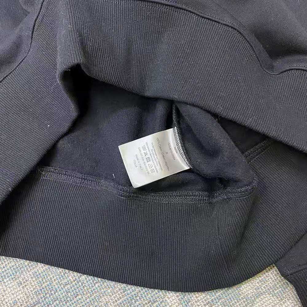 Dior Women Kenny Scharf Sweatshirt Black Cotton Fleece - image 8