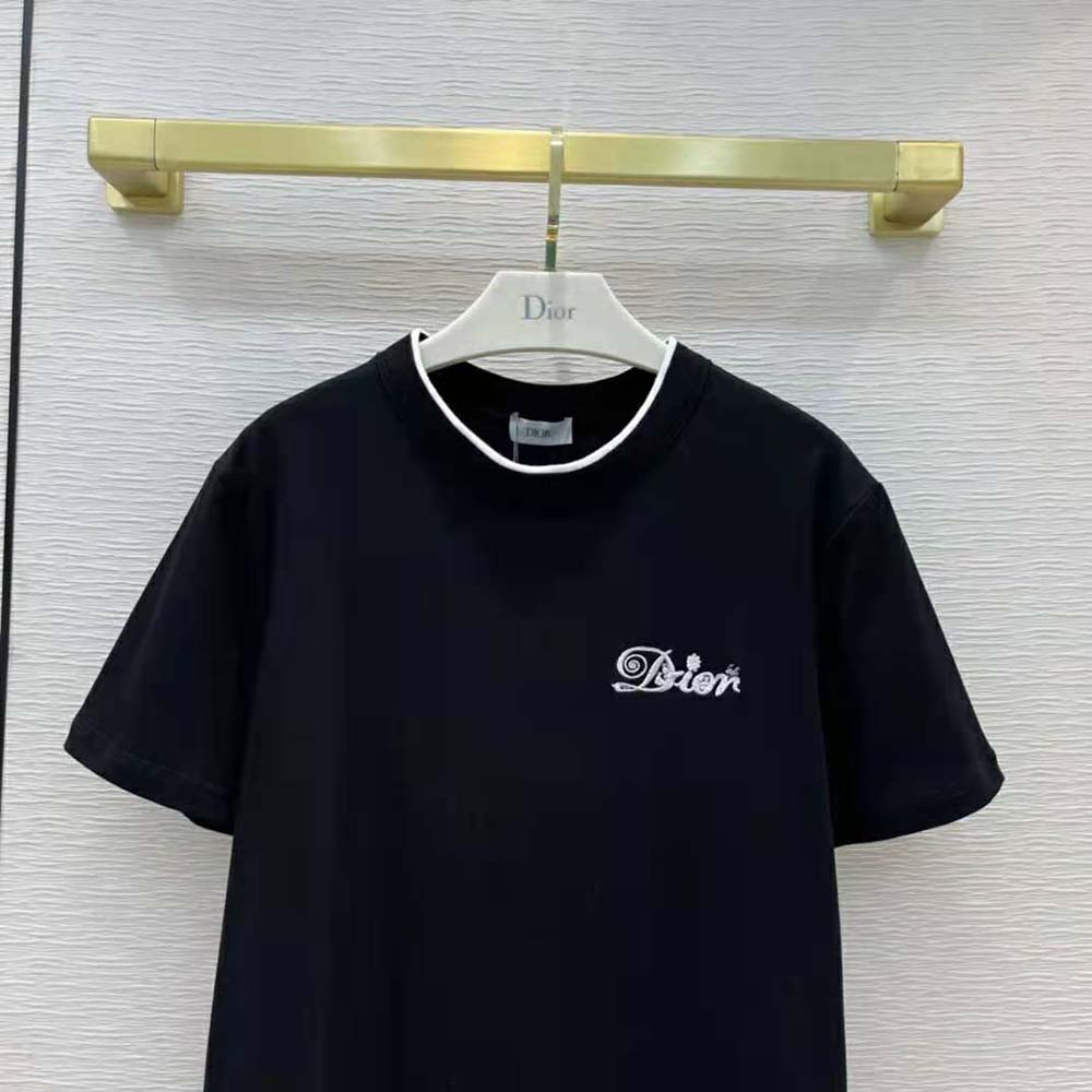 Dior Men Kenny Scharf T-Shirt Black Cotton Jersey - image 5