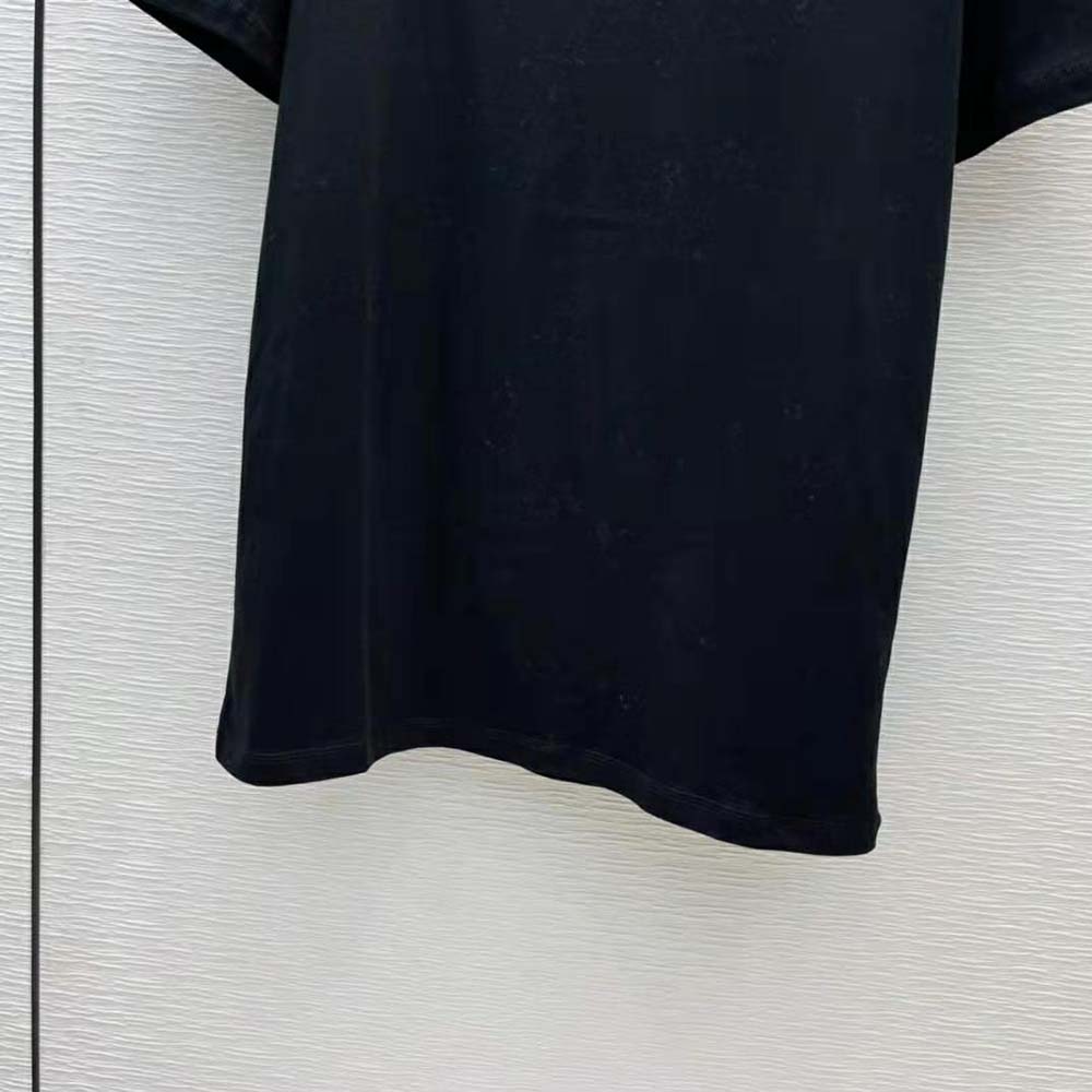Dior Men Kenny Scharf T-Shirt Black Cotton Jersey - image 7