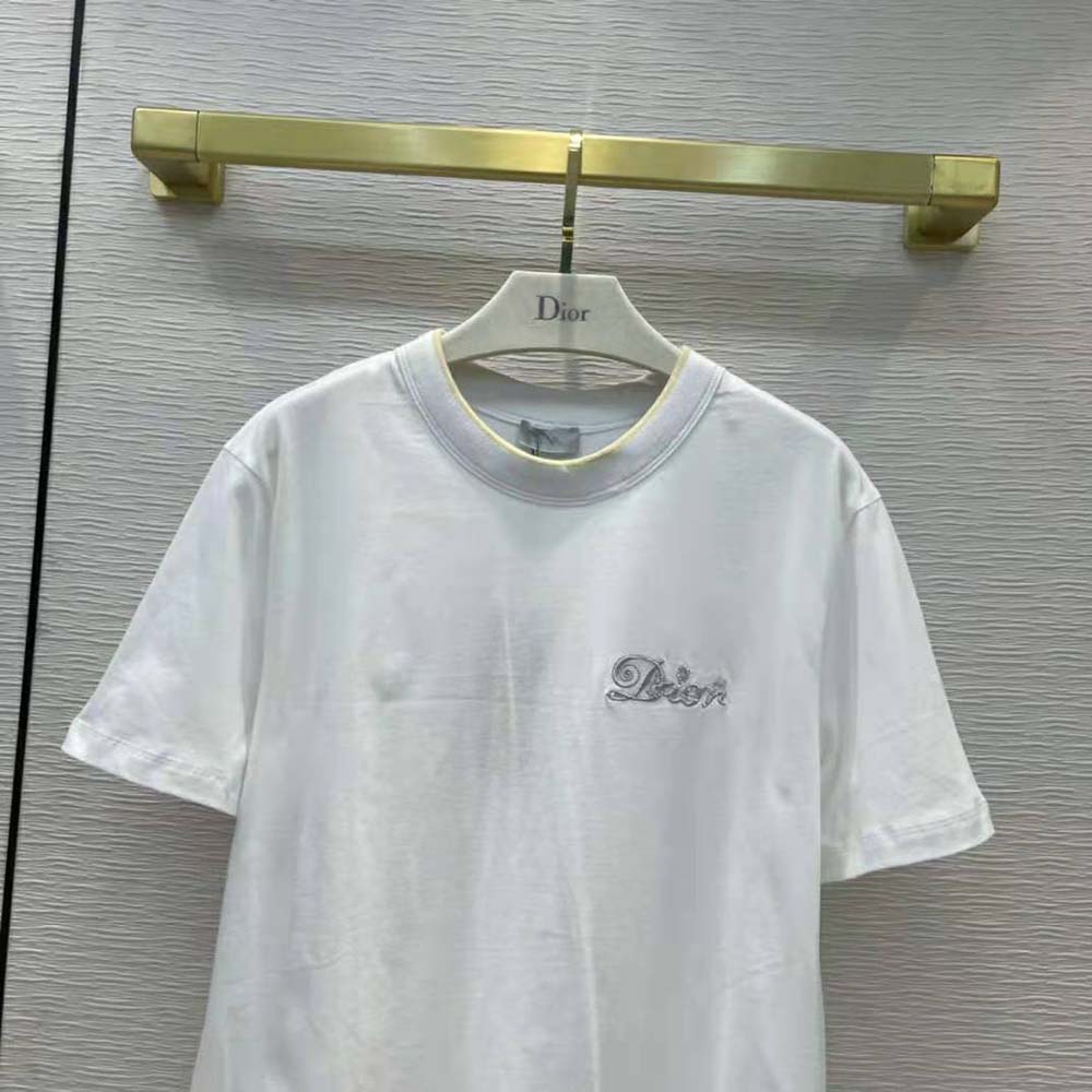 Dior Women Kenny Scharf T-Shirt White Cotton Jersey - image 4