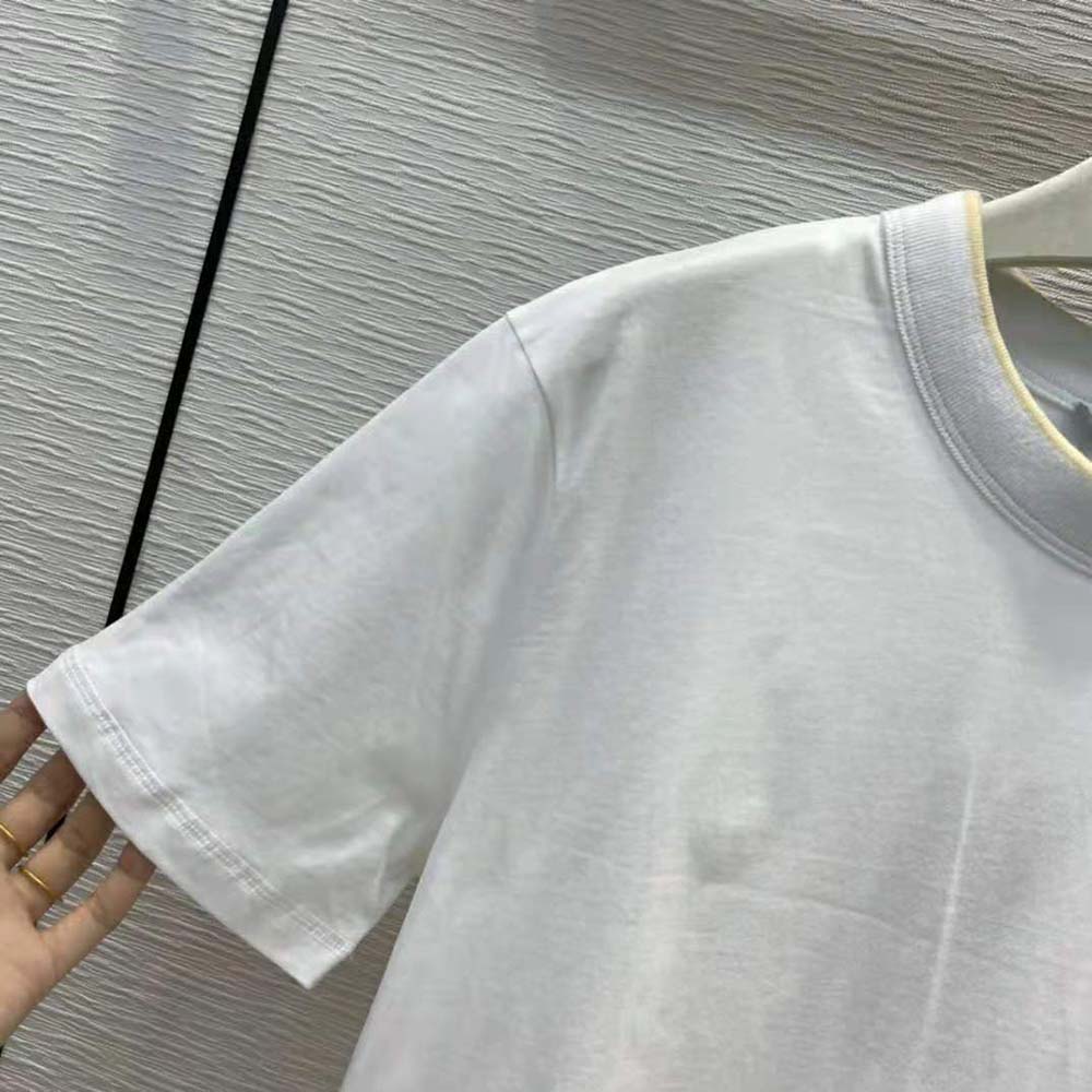 Dior Women Kenny Scharf T-Shirt White Cotton Jersey - image 7