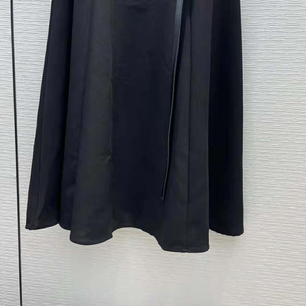 Dior Women Mid-Length Skirt Black Wool and Silk - image 4