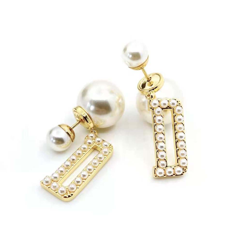 Dior Women Tribales Earrings Gold-Finish Metal - image 4