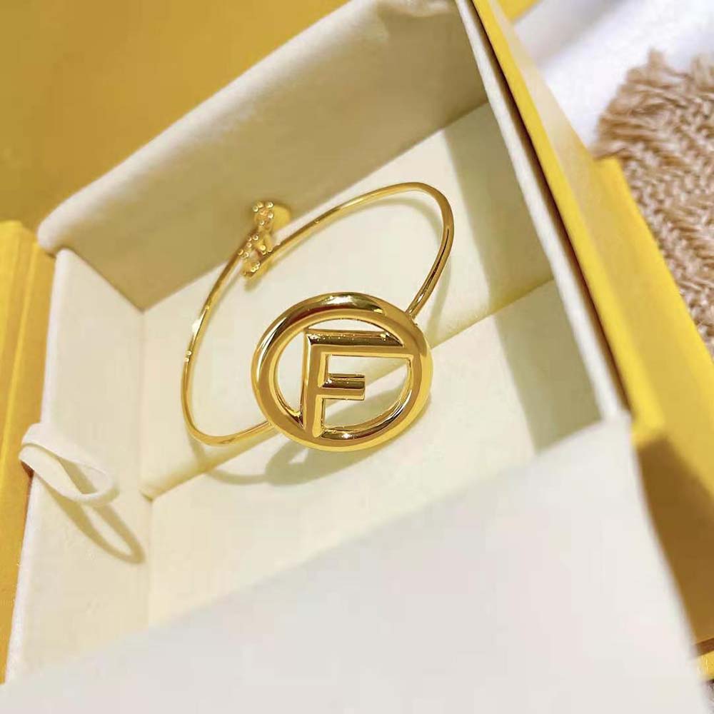 Fendi Women F is Fendi Bracelet Gold Color Bracelet - image 5