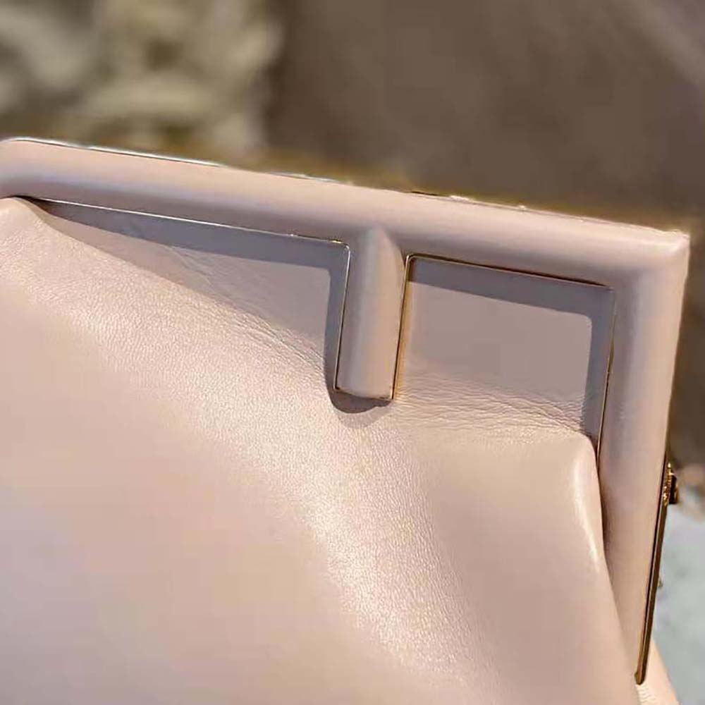 Fendi Women First Medium Nappa Leather Bag-Pink - image 6