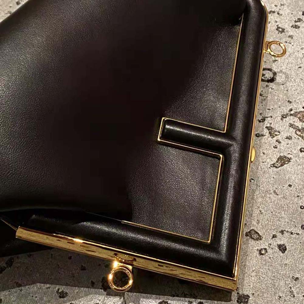 Fendi Women First Small Nappa Leather Bag-Black - image 9