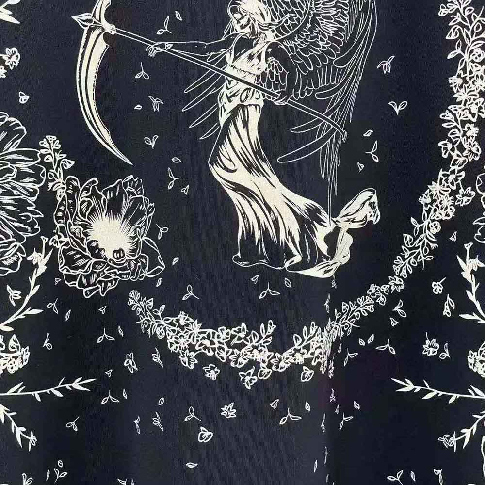 Givenchy Men Gothic Printed T-Shirt-Black - image 7