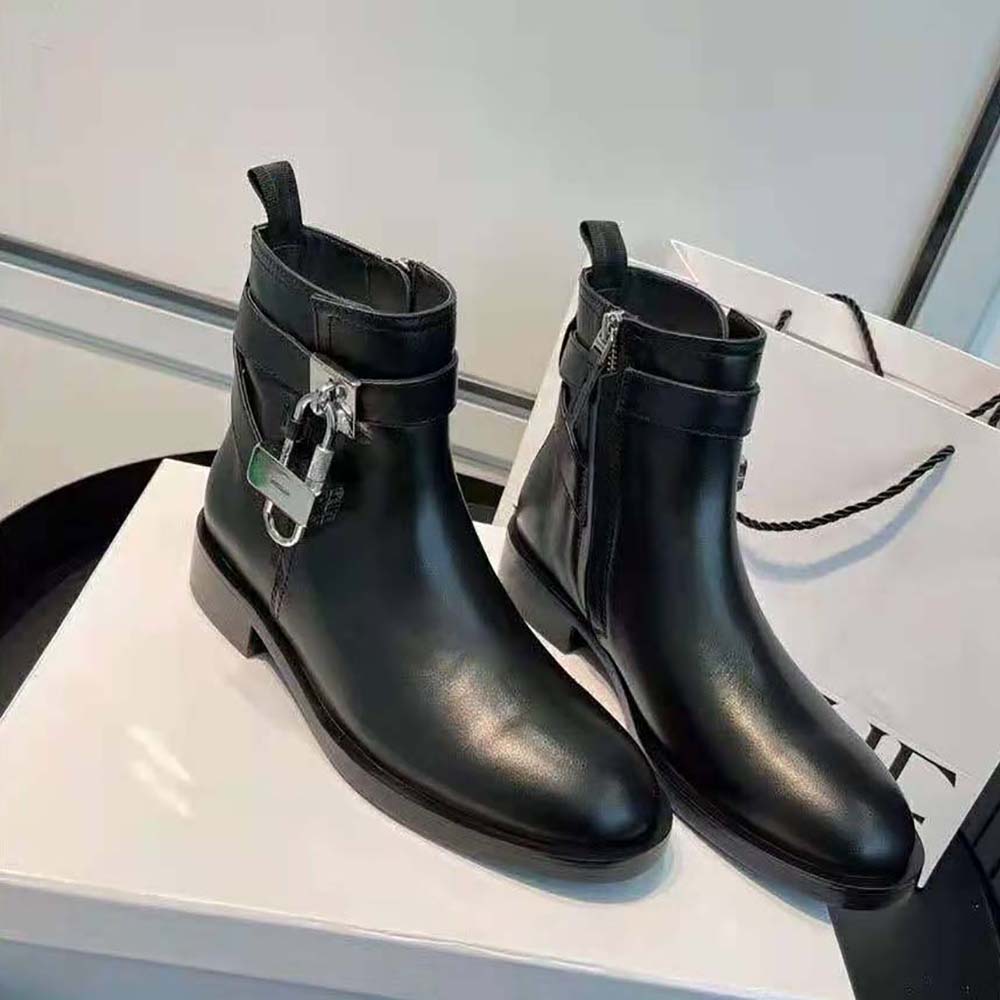 Givenchy Women Boots in Leather with Padlock - image 6