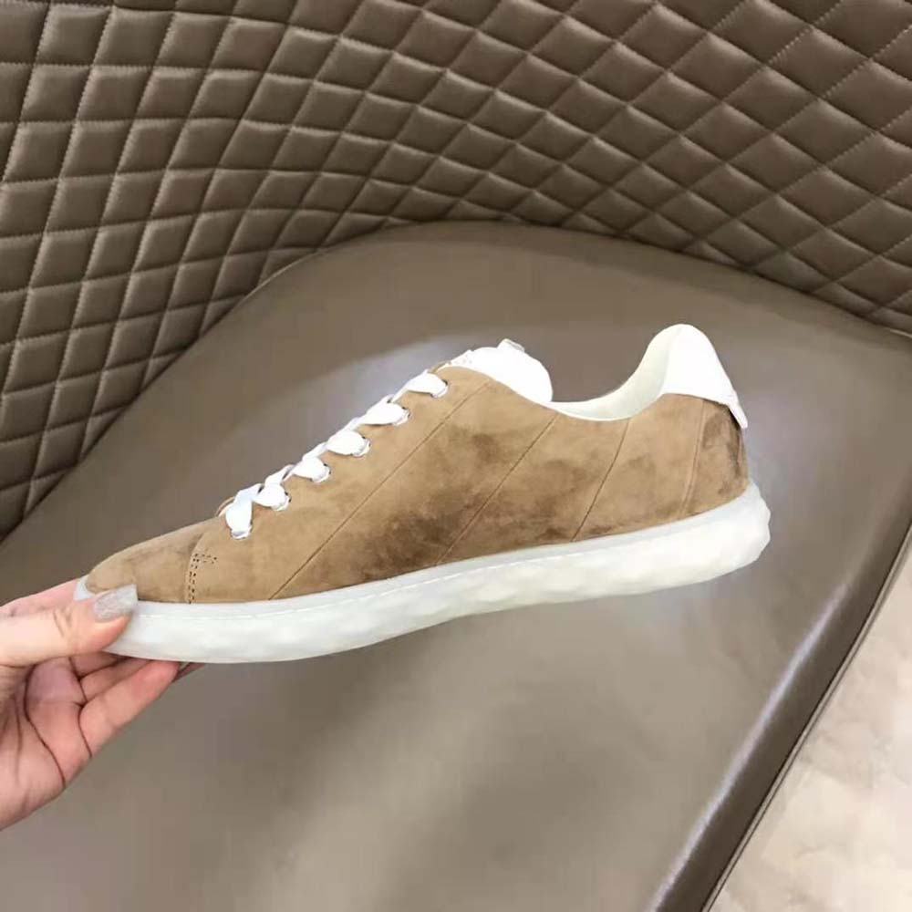 Jimmy Choo Women Diamond Light/F Sun Suede and Sun Nappa Low-Top Trainers - image 6