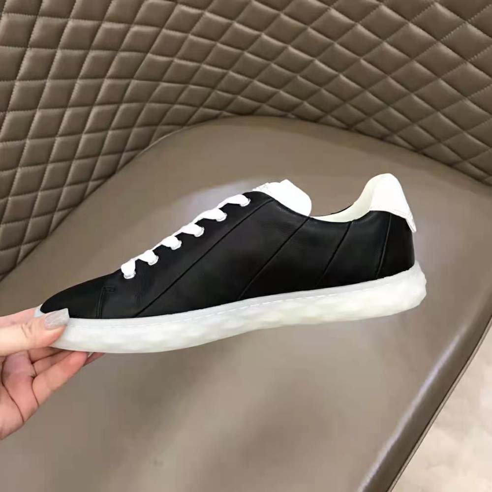Jimmy Choo Women Diamond Light/f Black Nappa Leather Low-Top Trainers - image 6