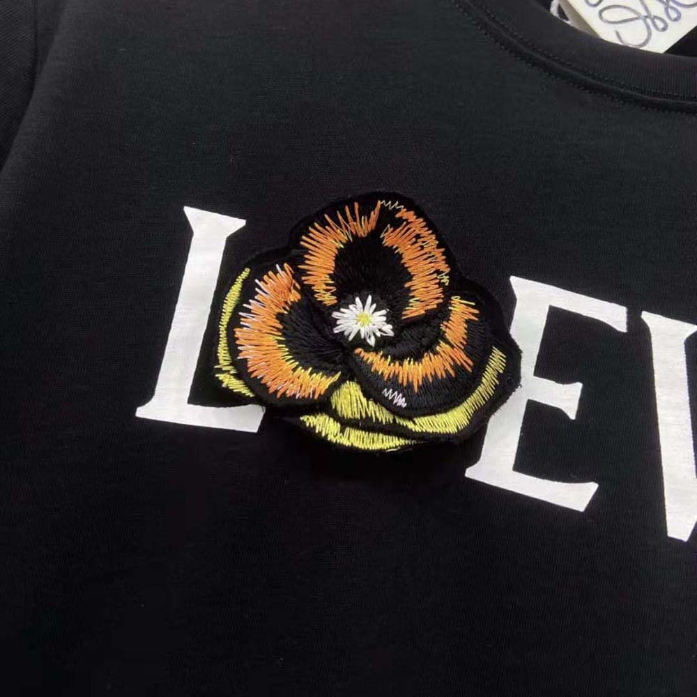 Loewe Women Pansy LOEWE T-Shirt in Cotton - image 6