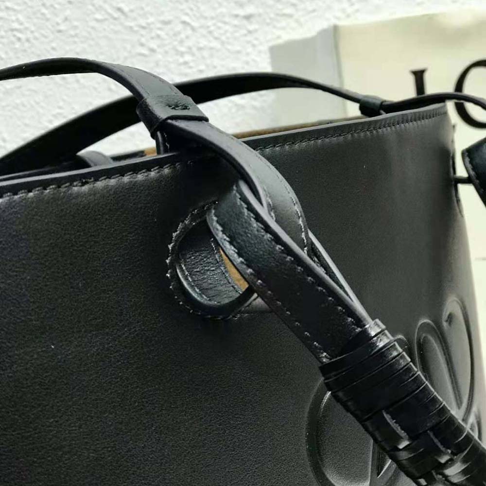 Loewe Women Anagram Tote in Classic Calfskin-Black - image 6