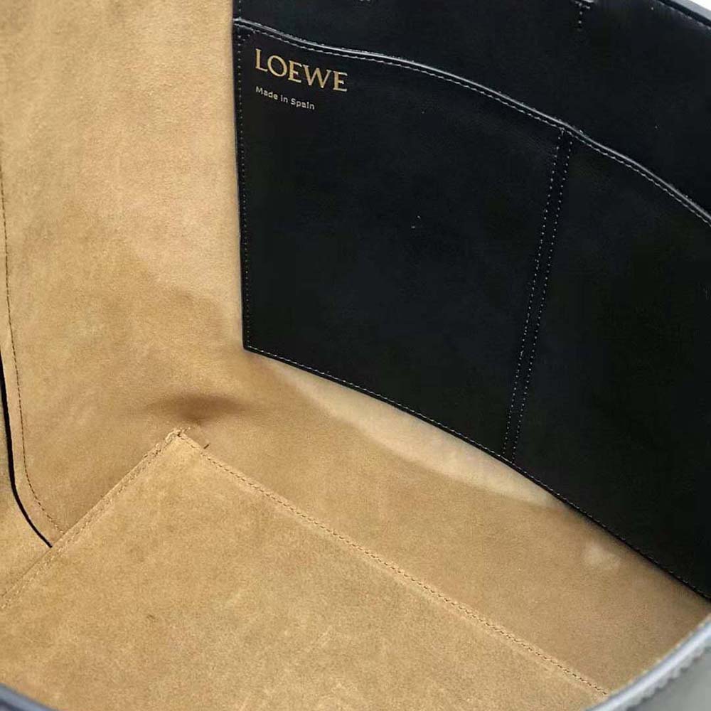 Loewe Women Anagram Tote in Classic Calfskin-Black - image 9
