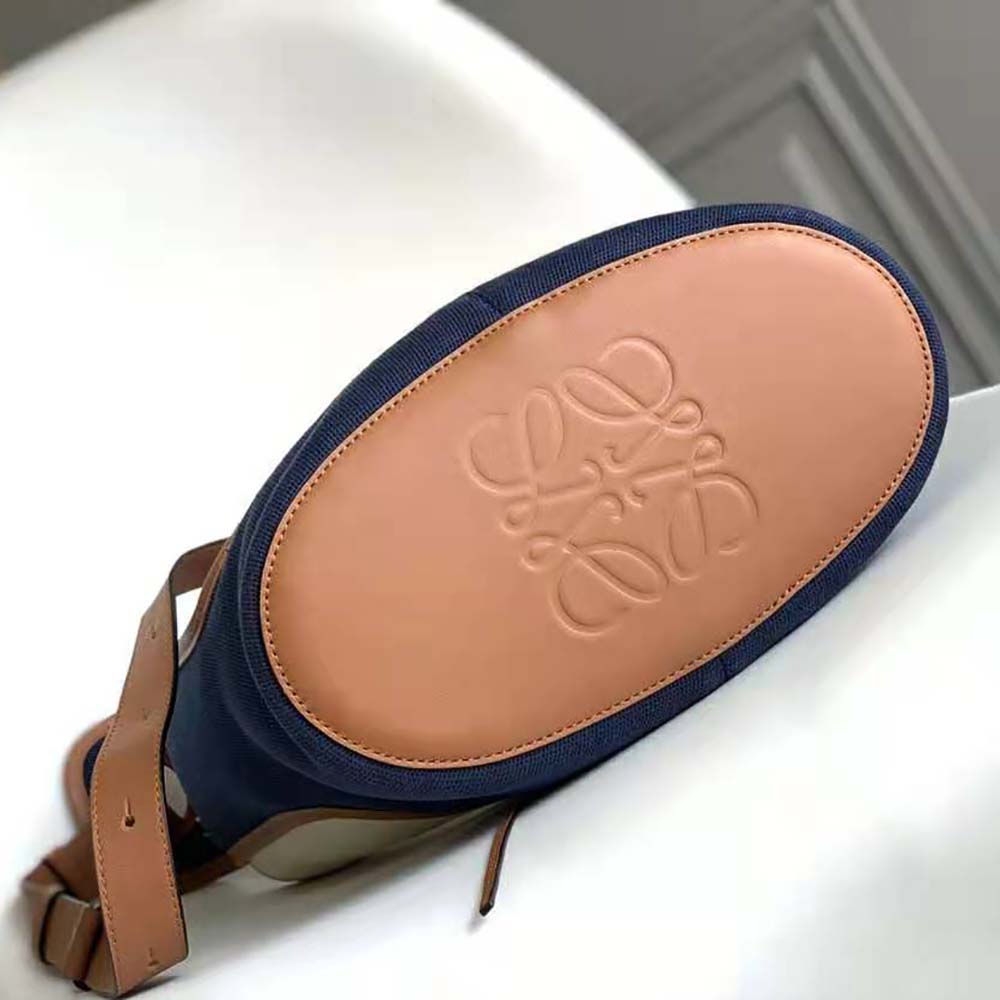 Loewe Women Hobo Bag in Canvas and Calfskin - image 5