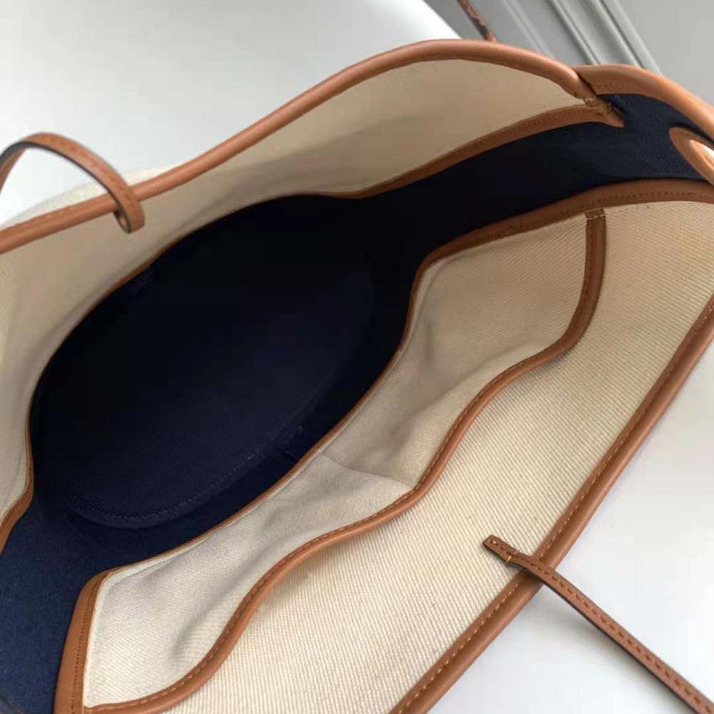 Loewe Women Hobo Bag in Canvas and Calfskin - image 8