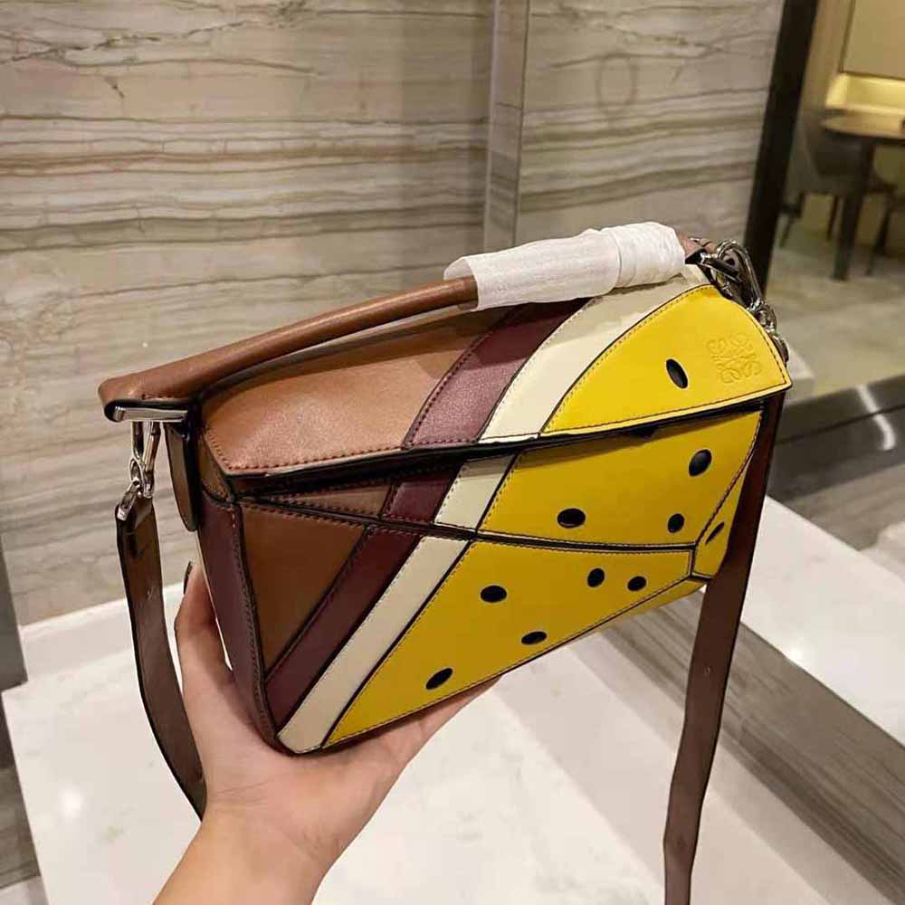 Loewe Women Passion Fruit Mini Puzzle Bag in Classic Calfskin - image 4