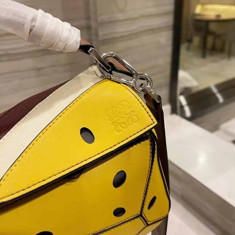 Loewe Women Passion Fruit Mini Puzzle Bag in Classic Calfskin - image 9