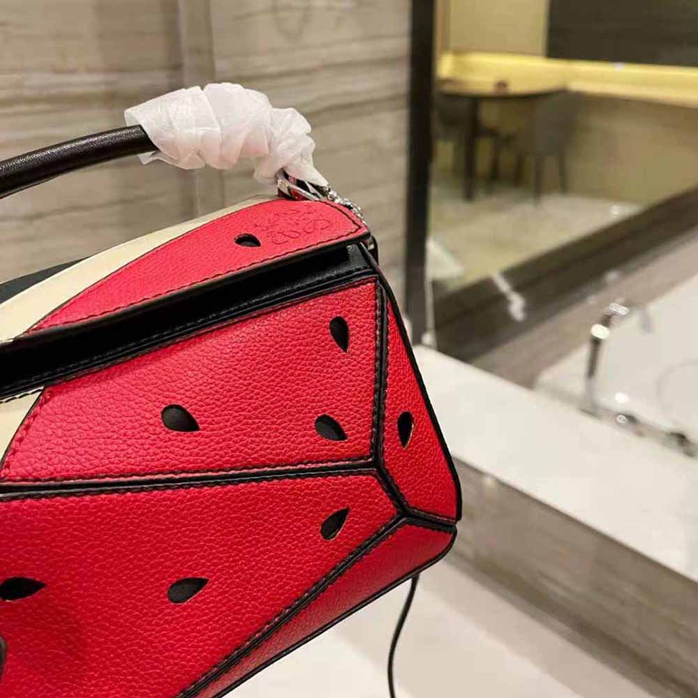 Loewe Women Watermelon Mini Puzzle Bag in Classic Calfskin - image 8