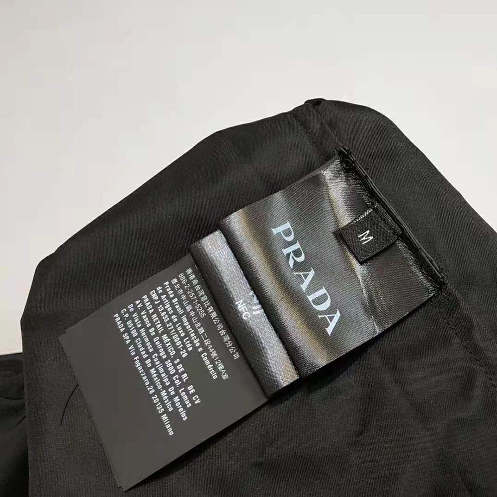 Prada Women Defined by an Oversized Fit and Large Patch Pocket with Strap Re-Nylon Shirt - image 8