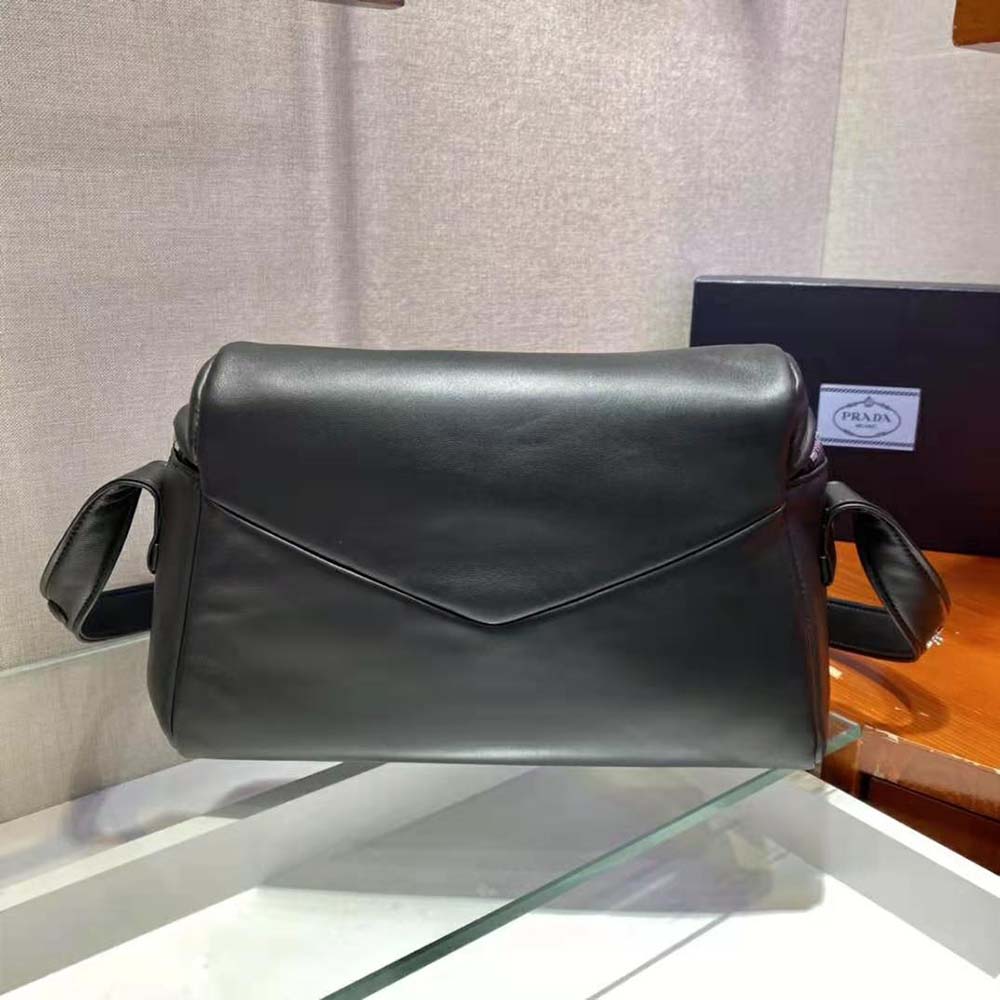 Prada Women Padded Nappa Leather Prada Signaux Bag-Black - image 6