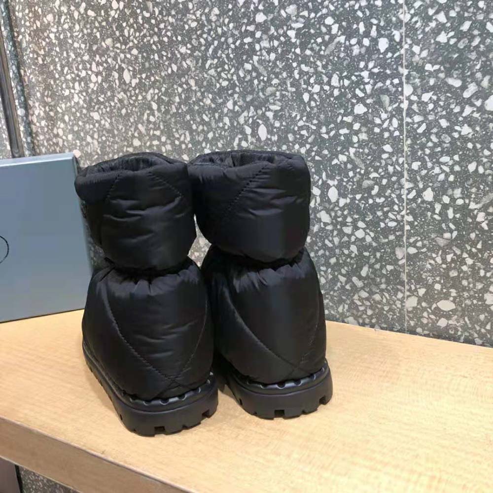Prada Women Padded Nylon Booties-Black - image 5