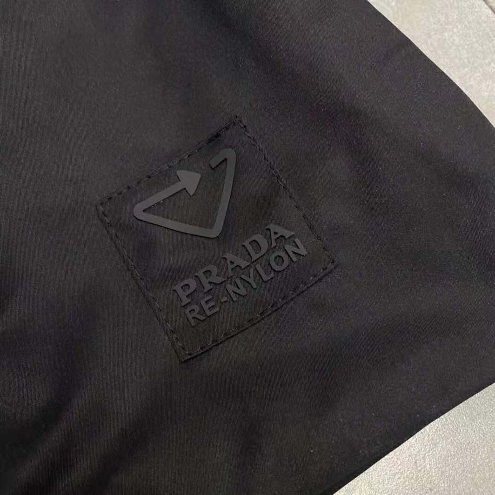 Prada Women Re-Nylon Gabardine Pinafore Dress-Black - image 5