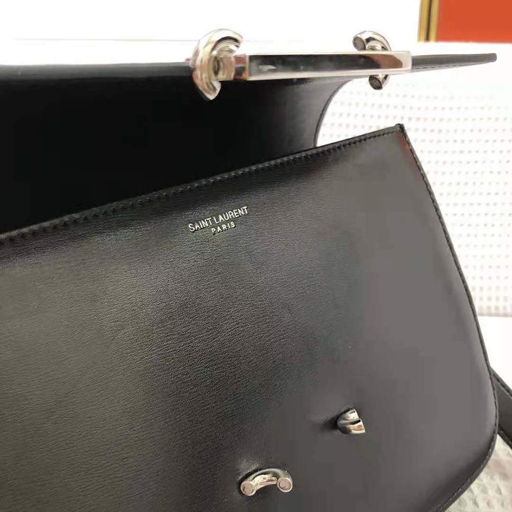 Saint Laurent YSL Women LE Pave Satchel in Smooth Leather - image 8