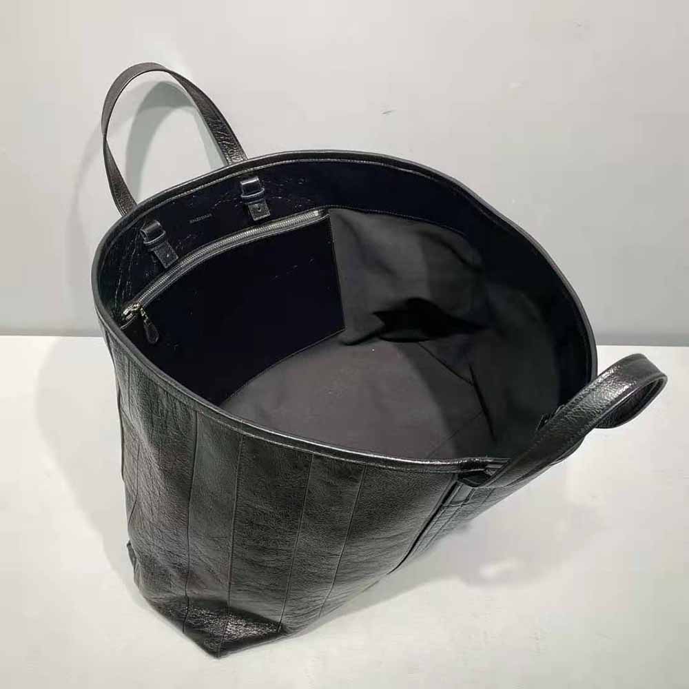 Balenciaga Women Barbes Large East-West Shopper Bag-Black - image 6