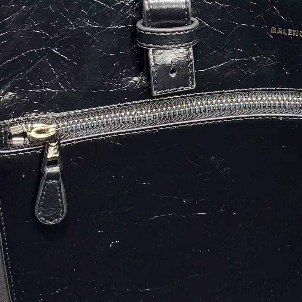 Balenciaga Women Barbes Large East-West Shopper Bag-Black - image 8