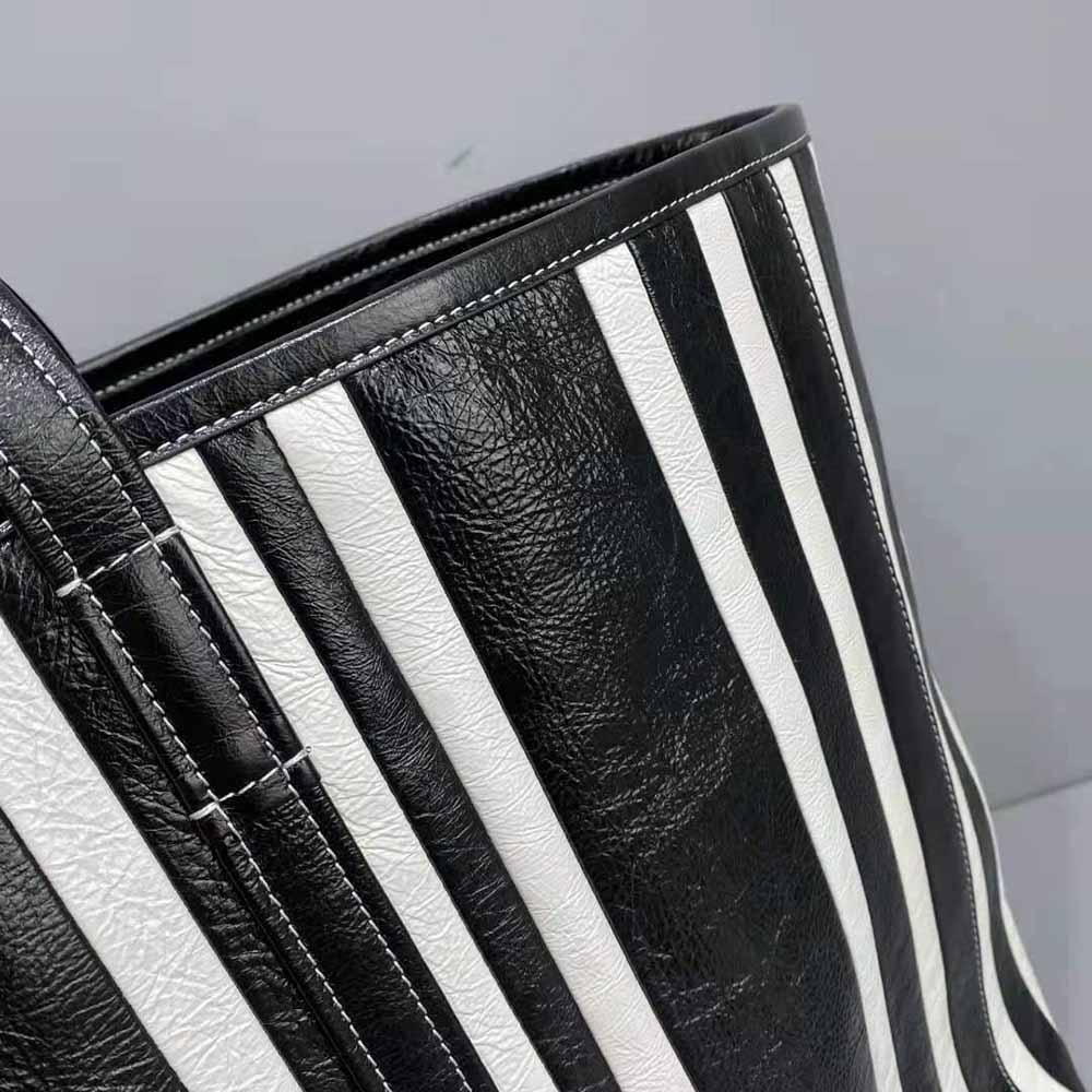 Balenciaga Women Barbes Large East-West Shopper Bag in Black - image 7