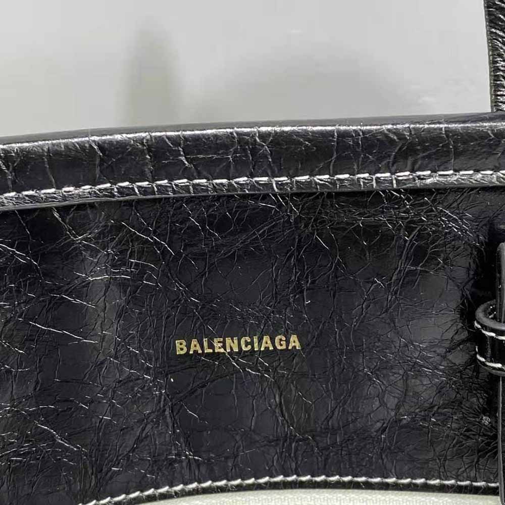 Balenciaga Women Barbes Large East-West Shopper Bag in Black - image 10