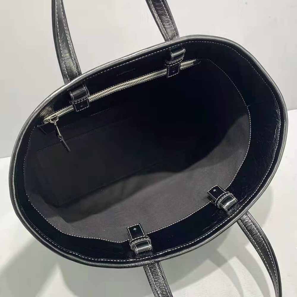 Balenciaga Women Barbes Medium East-West Shopper Bag-Black - image 10