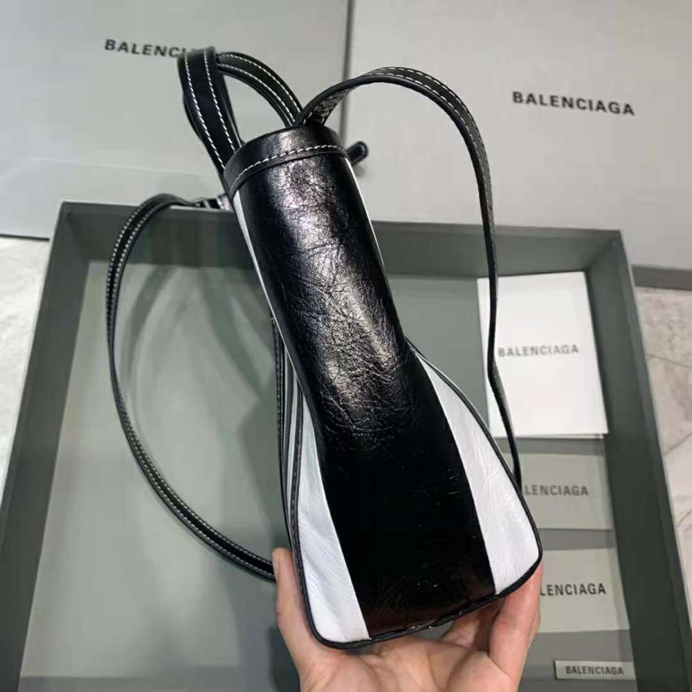Balenciaga Women Barbes Small East-West Shopper Bag in Black - image 4