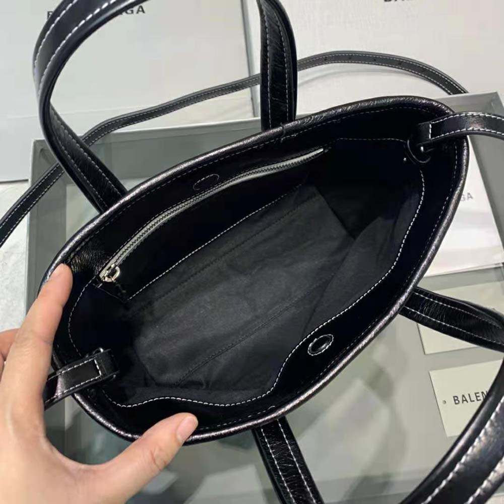 Balenciaga Women Barbes Small East-West Shopper Bag in Black - image 6