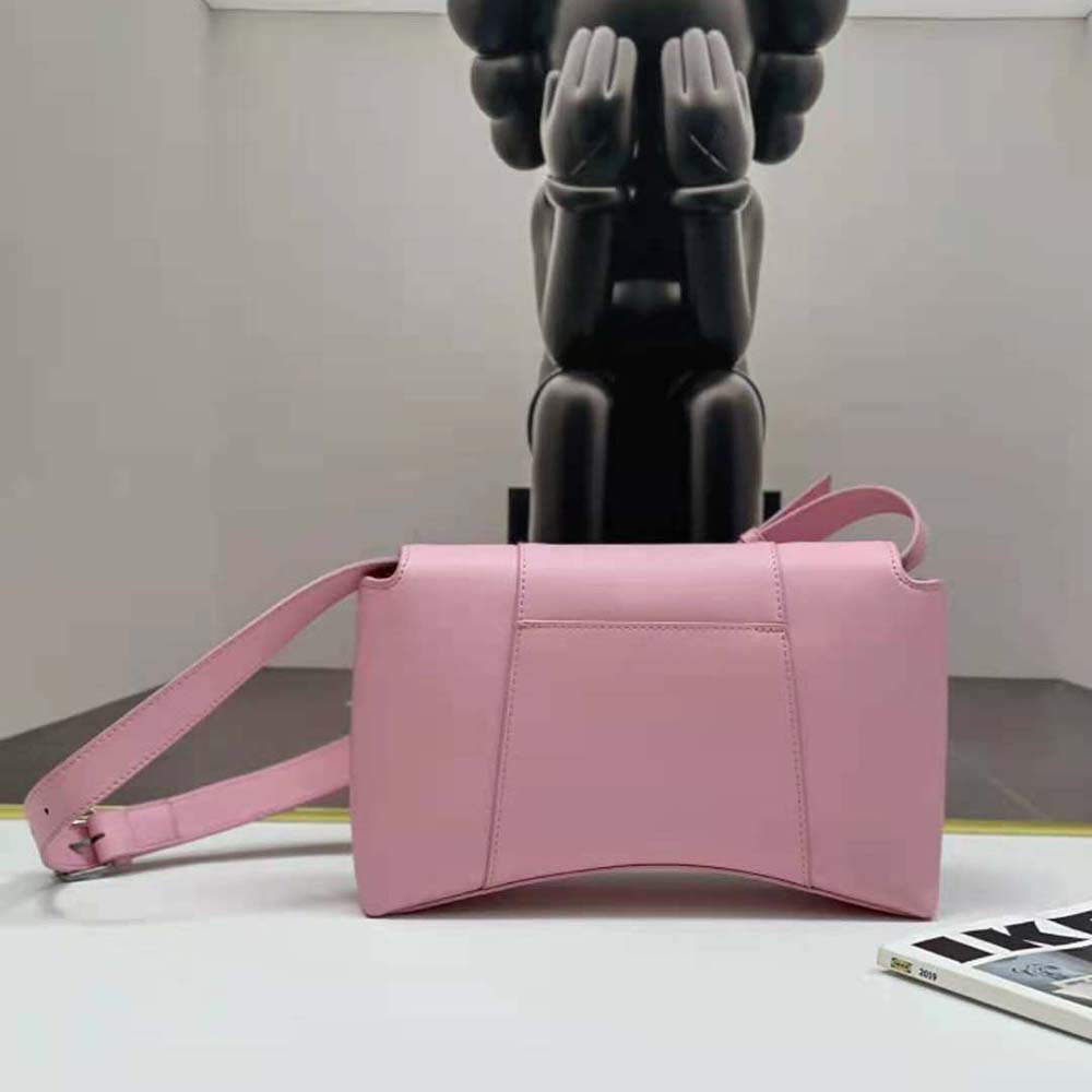 Balenciaga Women Downtown Small Shoulder Bag in Pink - image 4