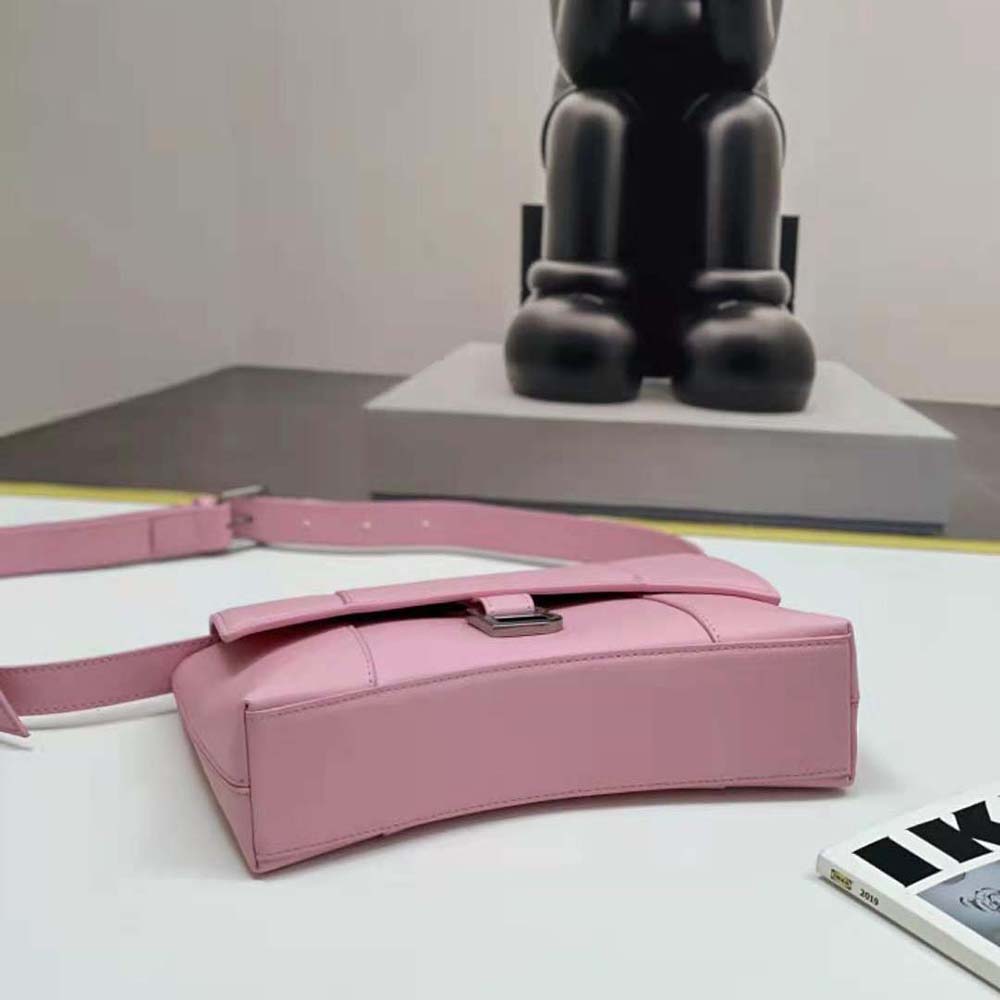 Balenciaga Women Downtown Small Shoulder Bag in Pink - image 5