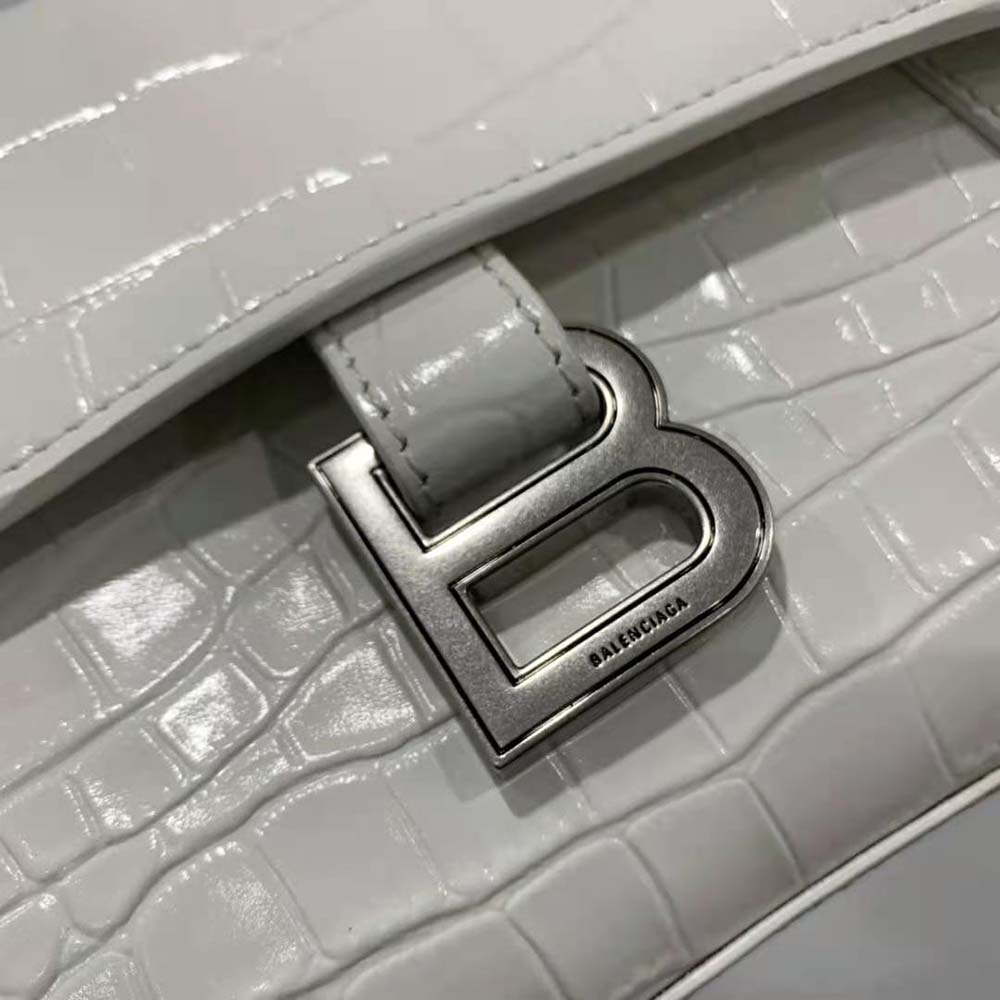 Balenciaga Women Downtown XS Shoulder Bag in White - image 7