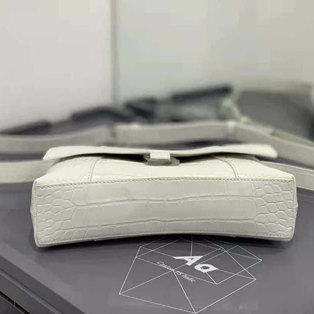 Balenciaga Women Downtown XS Shoulder Bag in White - image 6